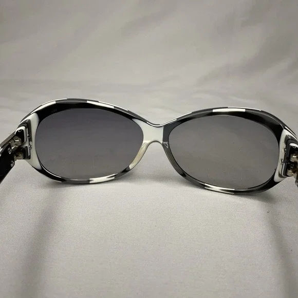 Versace Y2K Rhinestone Medusa Sunglasses Womens Black  display picture 2